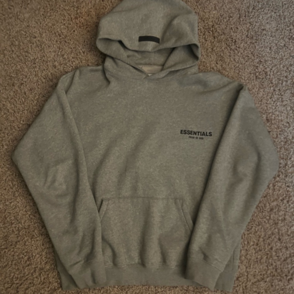 Essentials Gray Hoodie